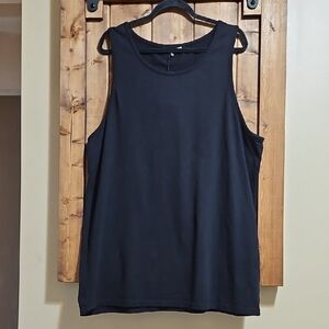 John Elliott Rugby Tank Top XXL Black Cotton NWT